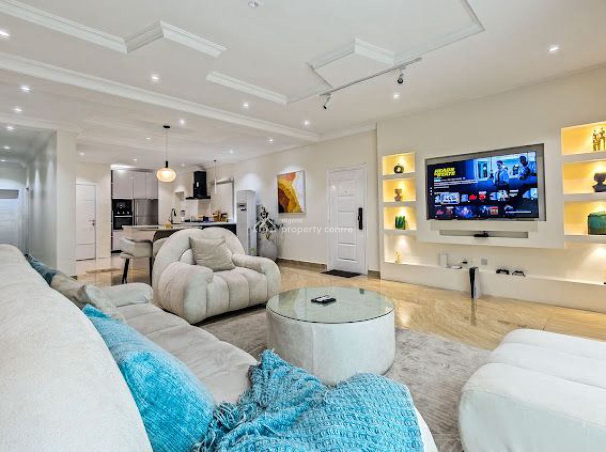 Luxury City View 3 Bed + Pool + Gym, Parkview Estate, Ikoyi, Lagos, Flat / Apartment Short Let