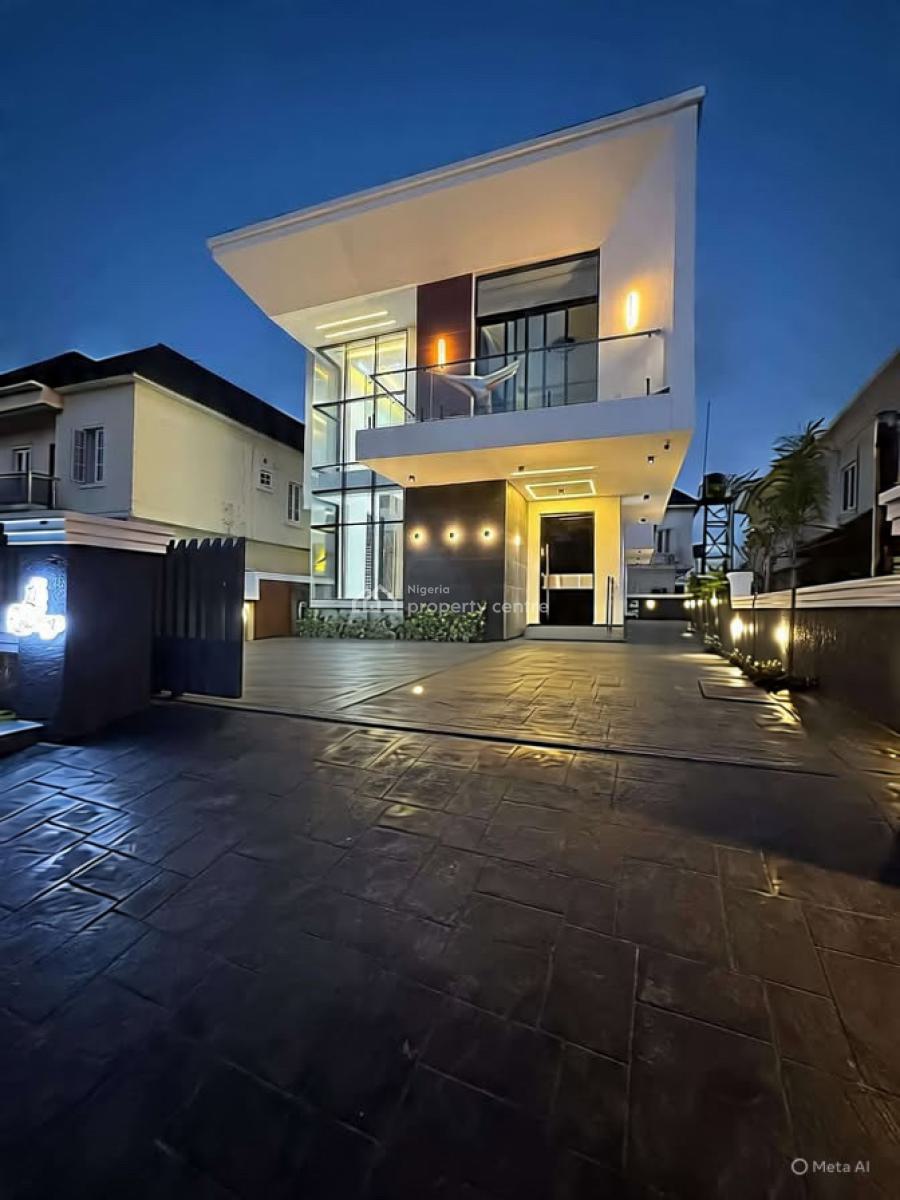 Lovely 5 Bedroom Detached Duplex Bq,cinema and Swimming Pool, Ikota, Ikota, Lekki, Lagos, Detached Duplex for Sale