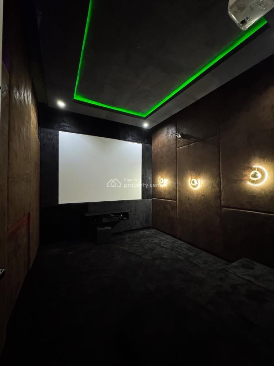 Lovely 5 Bedroom Detached Duplex Bq,cinema and Swimming Pool, Ikota, Ikota, Lekki, Lagos, Detached Duplex for Sale