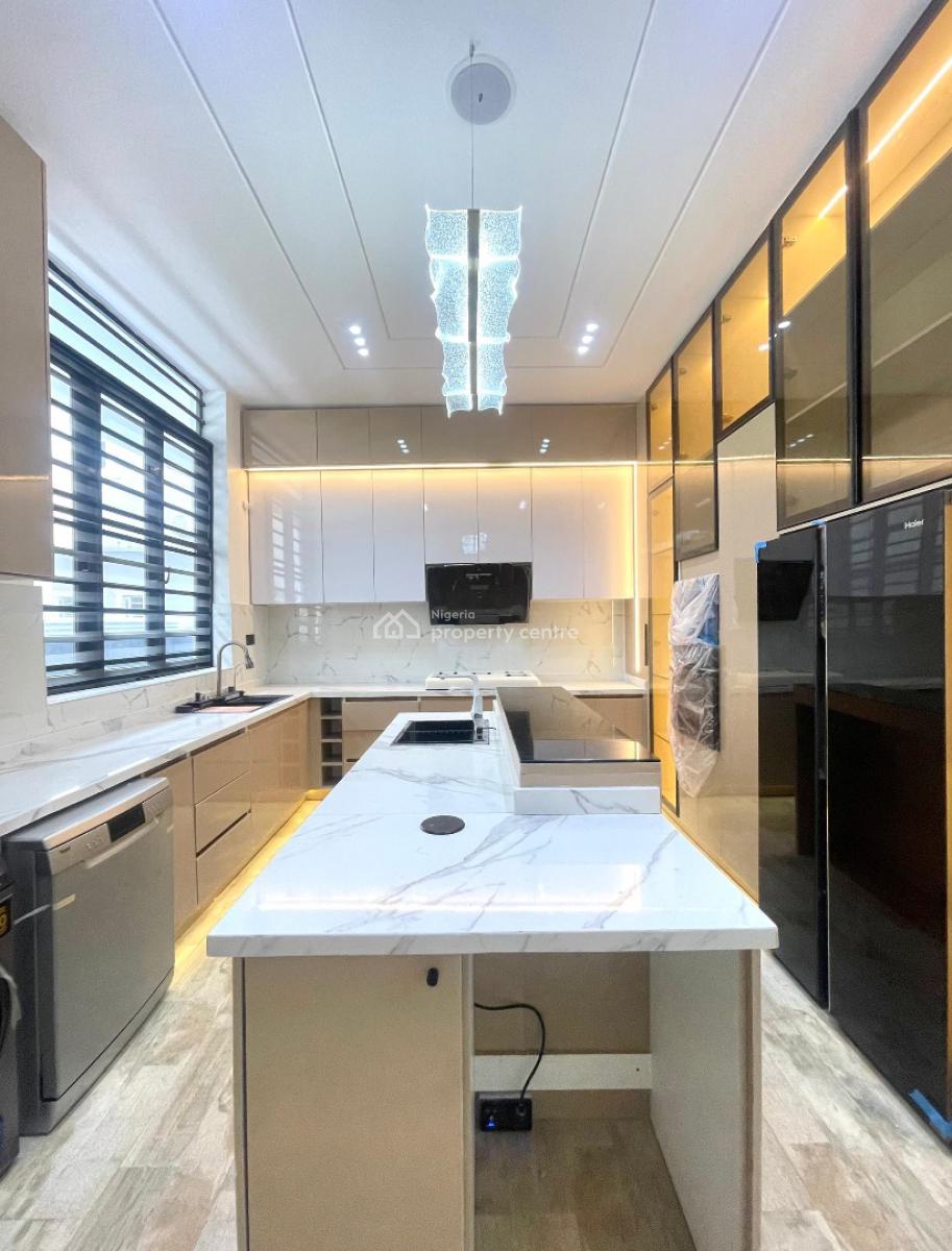 5 Bedroom Fully Detached Duplex with Cinema, Swimming Pool with Bq, Megamound Estate, Ikota Lekki County, Ikota, Lekki, Lagos, Detached Duplex for Sale