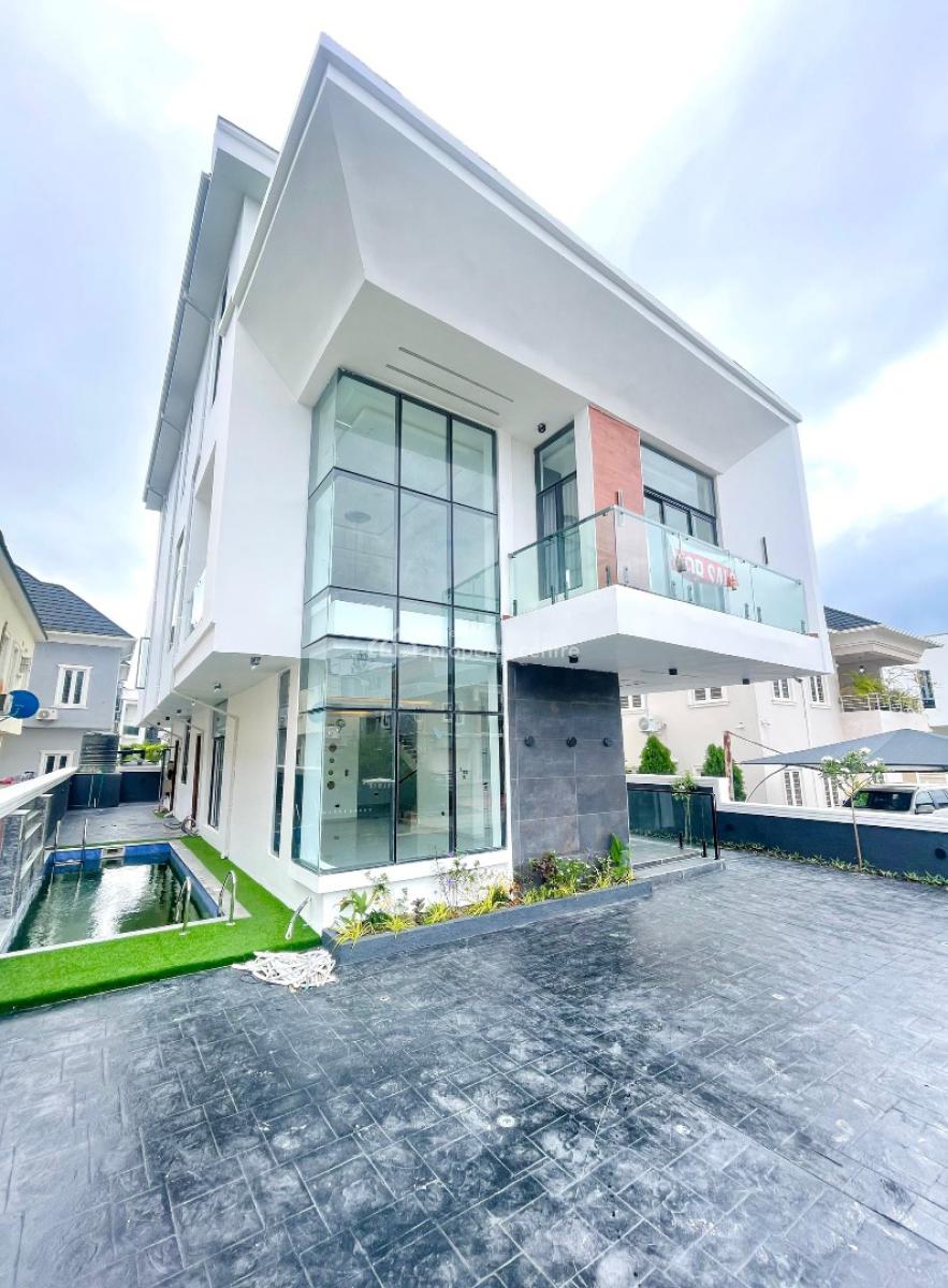5 Bedroom Fully Detached Duplex with Cinema, Swimming Pool with Bq, Megamound Estate, Ikota Lekki County, Ikota, Lekki, Lagos, Detached Duplex for Sale