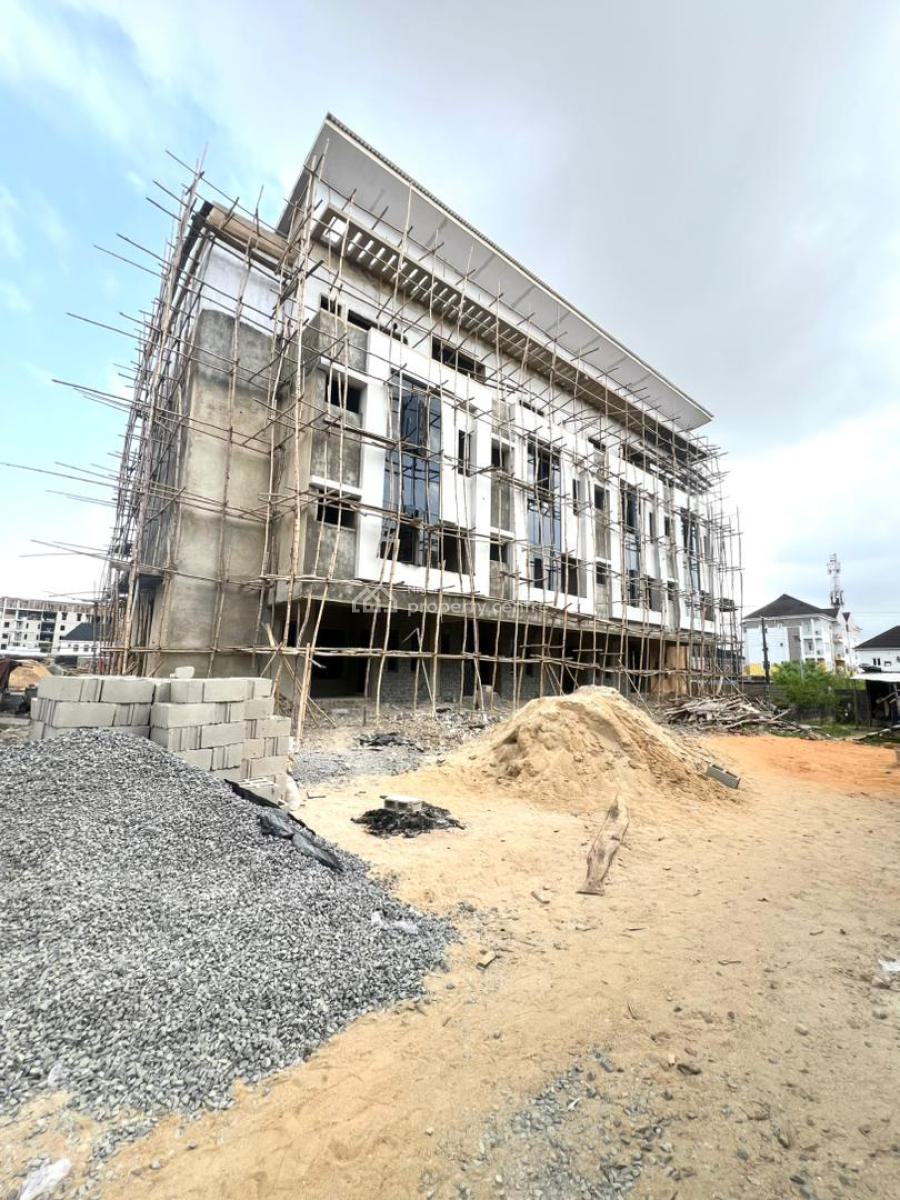 Newly Built 4 Bedroom Terrace Duplex Without Bq in a Secure Estate, Lekki Phase 1, Lekki, Lagos, Terraced Duplex for Sale