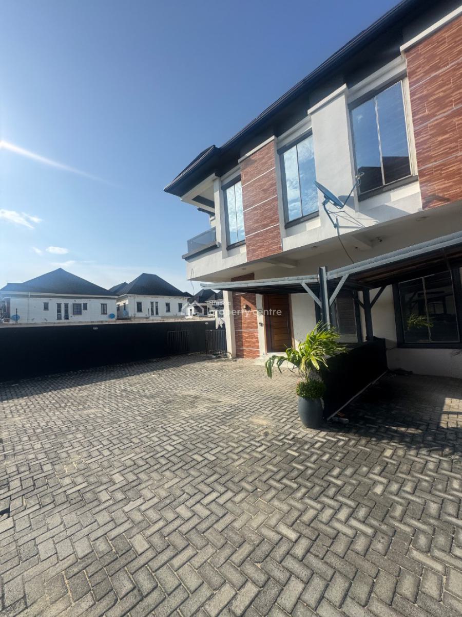 Share Apartment Accepted Unfurnished 4 Bedroom Duplex Semi Detached, Orchid Road Lekki, Lekki, Lagos, Semi-detached Duplex for Rent