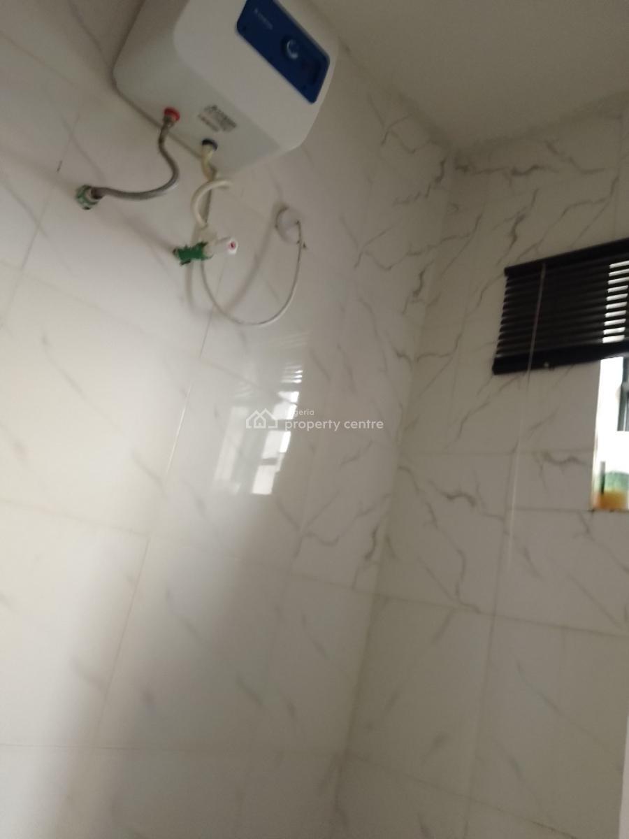 2 Bedroom Upstairs Freshly Vacated for Fastest Finger Video Available, Sunshine Estate, Sangotedo, Ajah, Lagos, Flat / Apartment for Rent