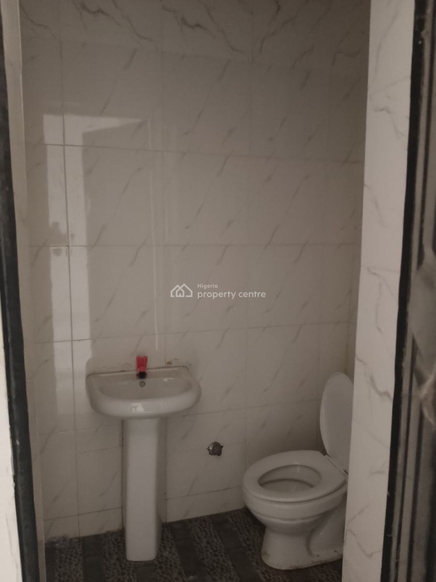 2 Bedroom Upstairs Freshly Vacated for Fastest Finger Video Available, Sunshine Estate, Sangotedo, Ajah, Lagos, Flat / Apartment for Rent