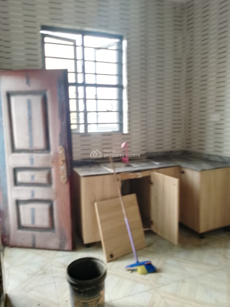 2 Bedroom Upstairs Freshly Vacated for Fastest Finger Video Available, Sunshine Estate, Sangotedo, Ajah, Lagos, Flat / Apartment for Rent