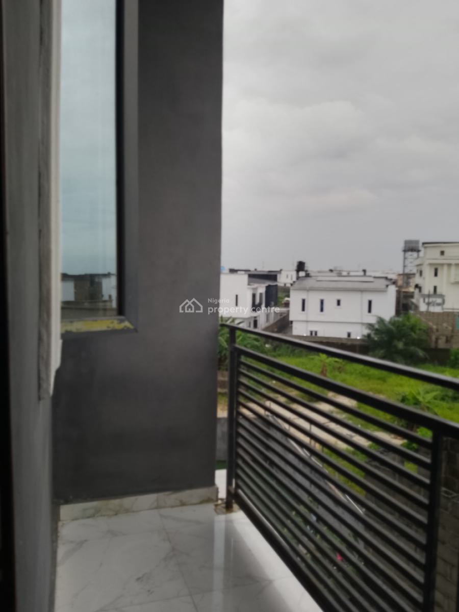 2 Bedroom Upstairs Freshly Vacated for Fastest Finger Video Available, Sunshine Estate, Sangotedo, Ajah, Lagos, Flat / Apartment for Rent