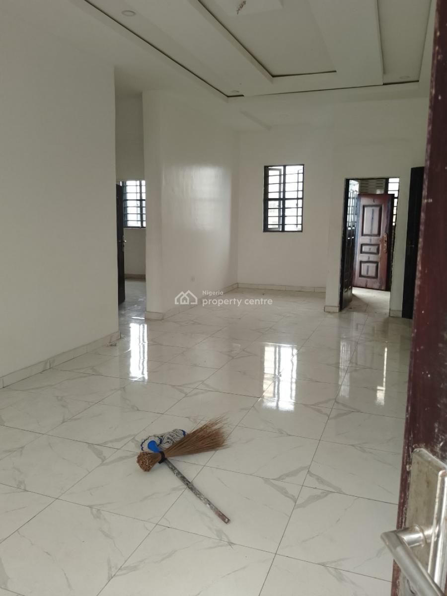 2 Bedroom Upstairs Freshly Vacated for Fastest Finger Video Available, Sunshine Estate, Sangotedo, Ajah, Lagos, Flat / Apartment for Rent