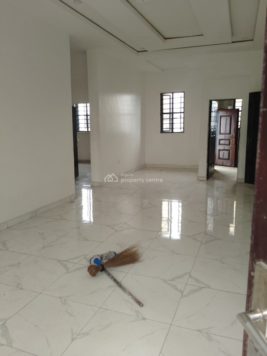 2 Bedroom Upstairs Freshly Vacated for Fastest Finger Video Available, Sunshine Estate, Sangotedo, Ajah, Lagos, Flat / Apartment for Rent