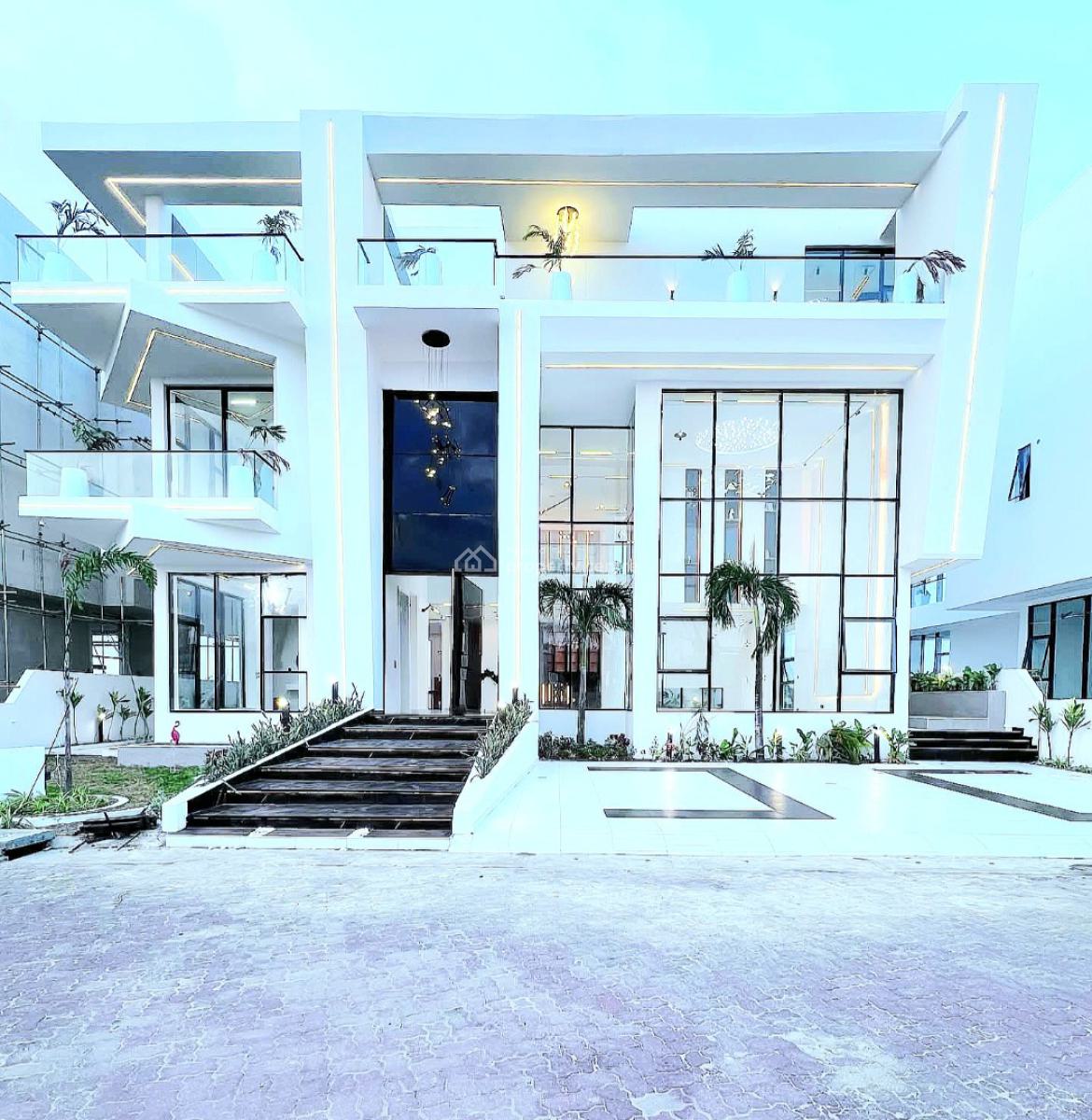Super Luxury 5 Bedroom Mansion, Osapa, Lekki, Lagos, Detached Duplex for Sale