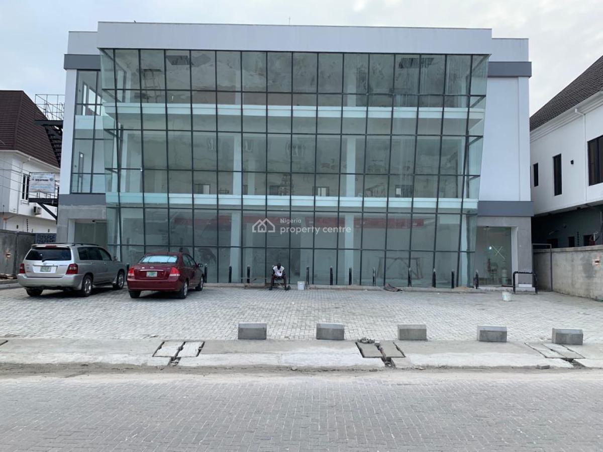 Luxury 90 Sqm Shop Space on Second Floor, Chevron Alternative Drive, Lekki Phase 1, Lekki, Lagos, Office Space for Rent