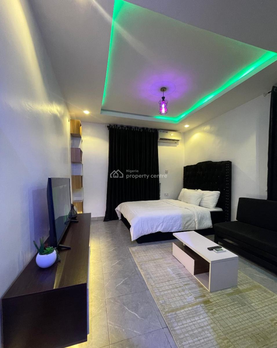 Fully Serviced and Furnished Studio Apartment, Jibowu, Yaba, Lagos, Self Contain (single Rooms) for Rent