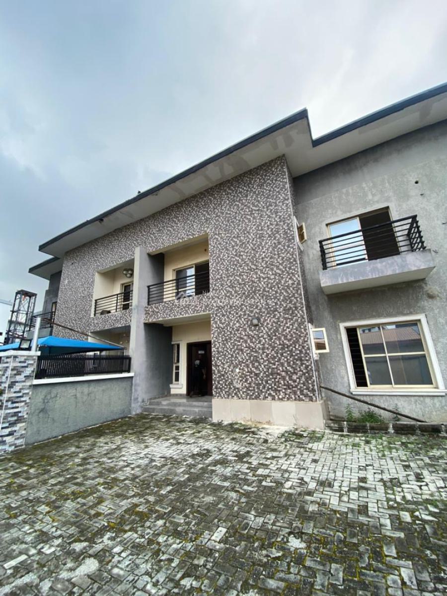 4 Bedroom Terrace Duplex with Bq, Oral Estate, Ikota, Lekki, Lagos, Terraced Duplex for Rent
