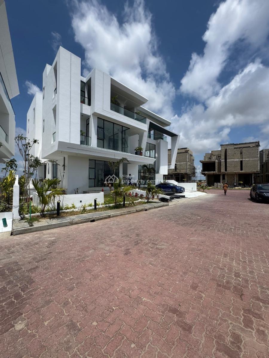 Luxury 5 Bedroom Mansion with Pool and Elevator, Gated Estate Osapa London, Osapa, Lekki, Lagos, Detached Duplex for Sale