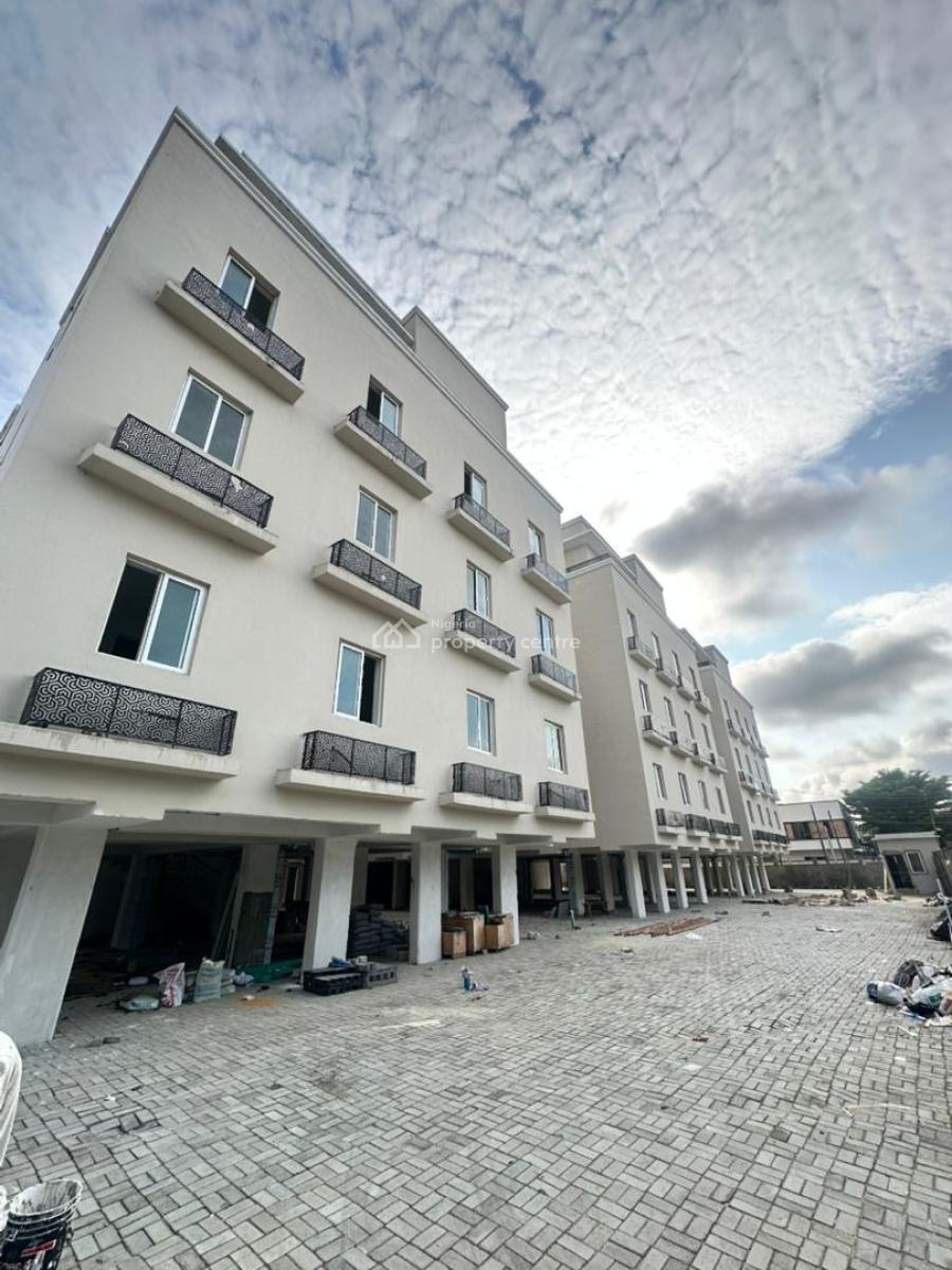 Newly Built 2 and 1 Bedroom Apartment with Communal Swimming Pool, Gym, Ikate, Lekki, Lagos, Flat / Apartment for Sale