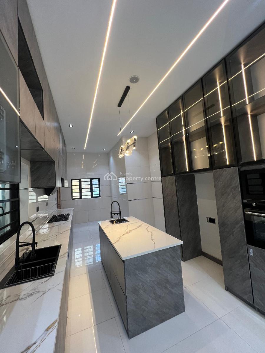 Stunning 5 Bedroom Detached Duplex with Bq & Swimming Pool, Lovely 5 Bedroom Fully Detached Duplex with Pool & Bq, Ajah, Lagos, Detached Duplex for Sale