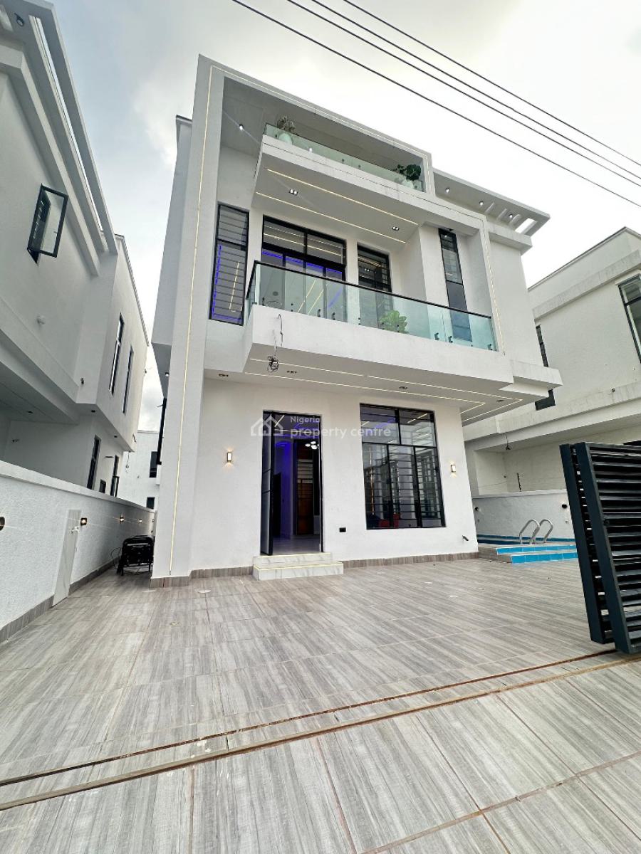 Luxury 4 Bedroom Detached Duplex with Bq and Pool, Ajah, Lagos, Detached Duplex for Sale