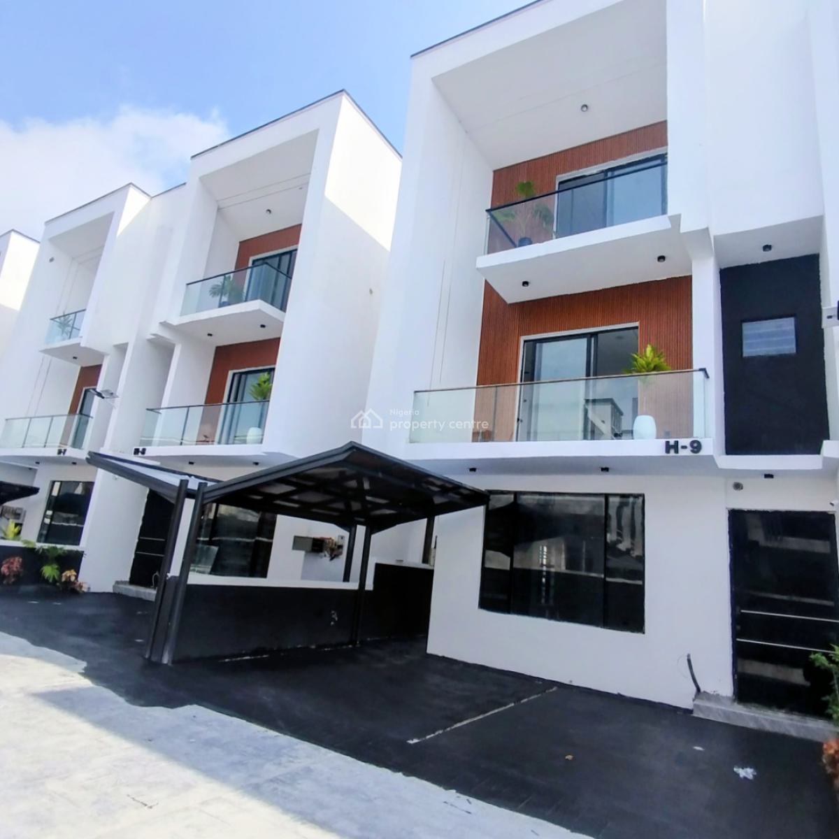 Luxury 4bedroom Semi Detached Duplex, Dpk Estate Off Orchid Road, Lekki Expressway, Lekki, Lagos, Semi-detached Duplex for Sale