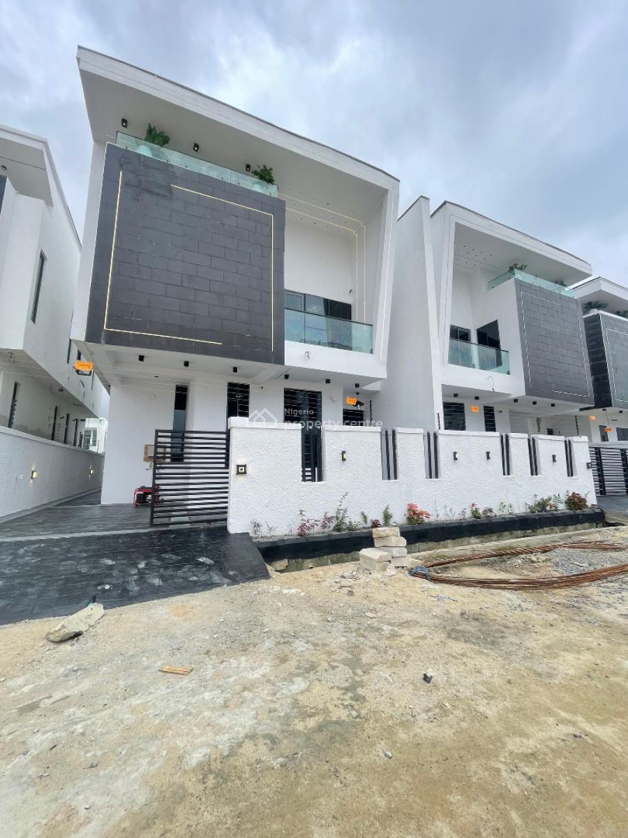 Luxury 4 Bedroom Semi-detached Duplex with Bq, Ajah, Lagos, Semi-detached Duplex for Sale