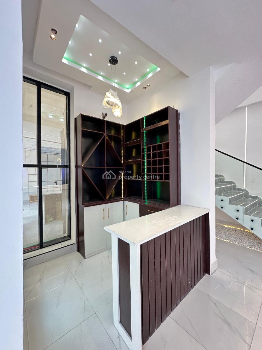 Spacious Luxury 4 Bedroom Semi-detached Duplex with Bq and Bar, Ajah, Lagos, Semi-detached Duplex for Sale