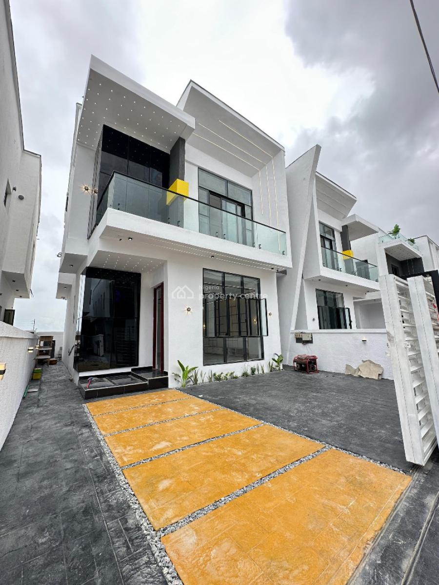 Spacious Luxury 4 Bedroom Semi-detached Duplex with Bq and Bar, Ajah, Lagos, Semi-detached Duplex for Sale