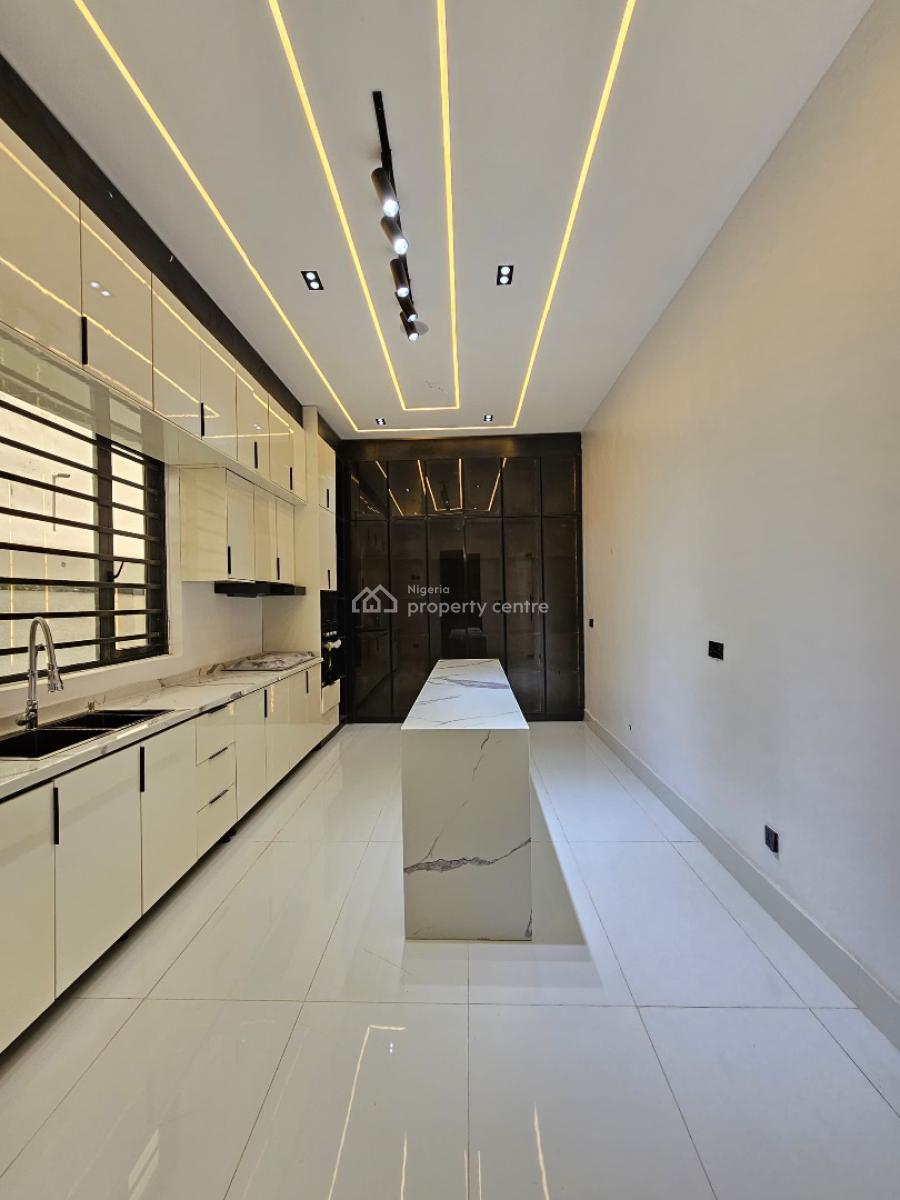 Contemporary 5 Bedroom Fully Detached Duplex with Bq & Pool, Ajah, Lagos, Detached Duplex for Sale