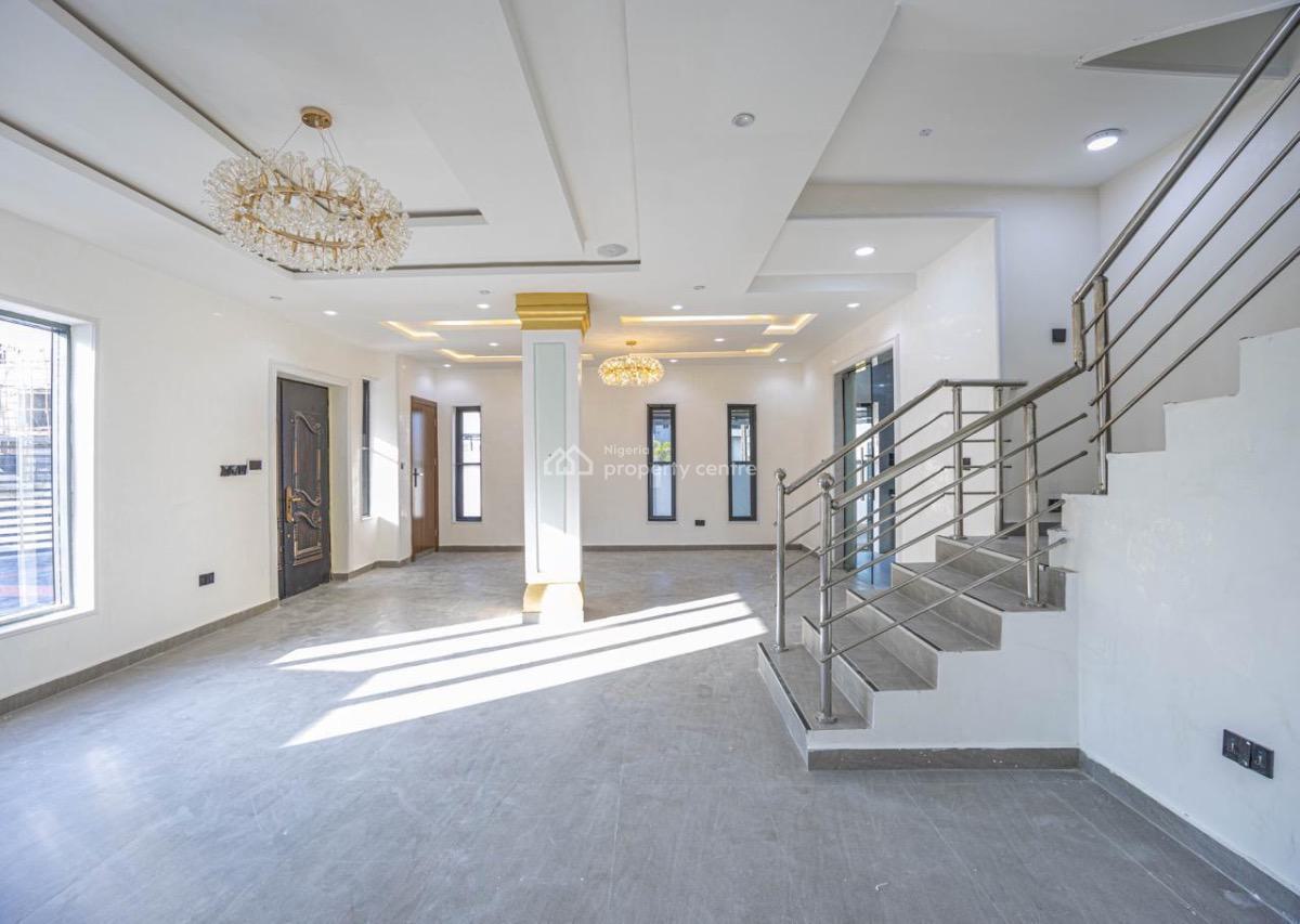 Gigantic Waterview 4bedroom Fully Detached Duplex & Bq & Swimming Pool, Osapa London,in a Secure Luxury Estate, Lekki Phase 1, Lekki, Lagos, Detached Duplex for Sale