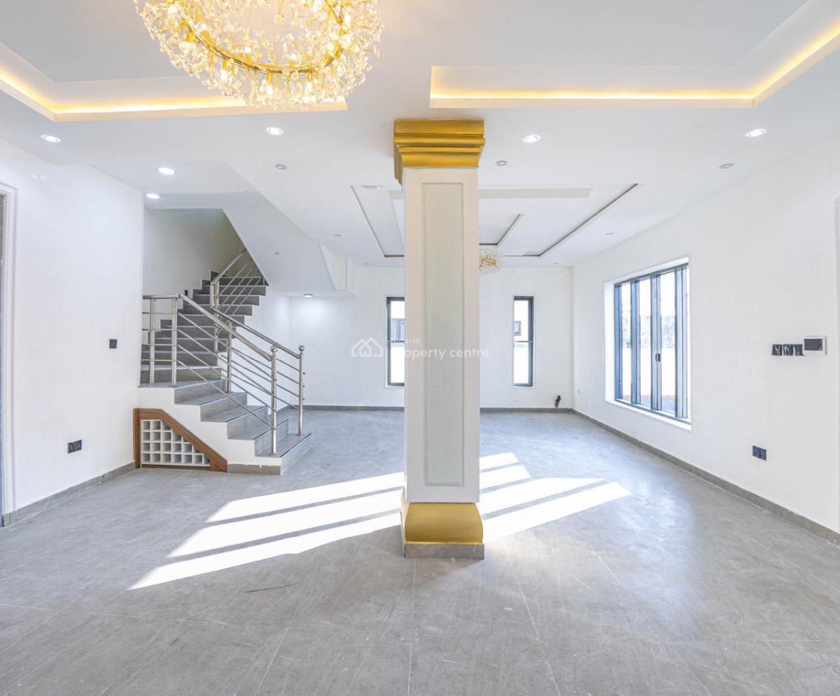 Gigantic Waterview 4bedroom Fully Detached Duplex & Bq & Swimming Pool, Osapa London,in a Secure Luxury Estate, Lekki Phase 1, Lekki, Lagos, Detached Duplex for Sale