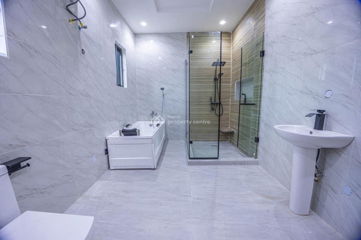 Gigantic Waterview 4bedroom Fully Detached Duplex & Bq & Swimming Pool, Osapa London,in a Secure Luxury Estate, Lekki Phase 1, Lekki, Lagos, Detached Duplex for Sale