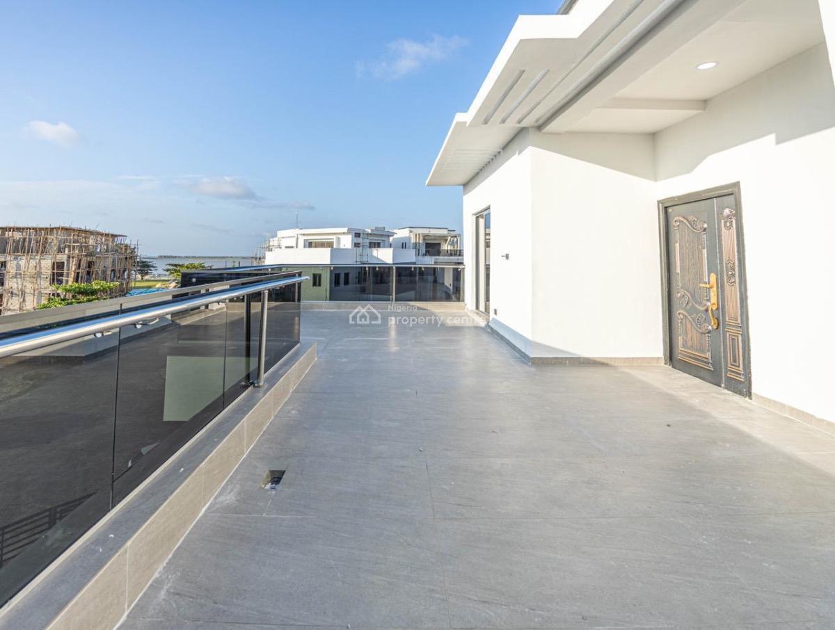 Gigantic Waterview 4bedroom Fully Detached Duplex & Bq & Swimming Pool, Osapa London,in a Secure Luxury Estate, Lekki Phase 1, Lekki, Lagos, Detached Duplex for Sale