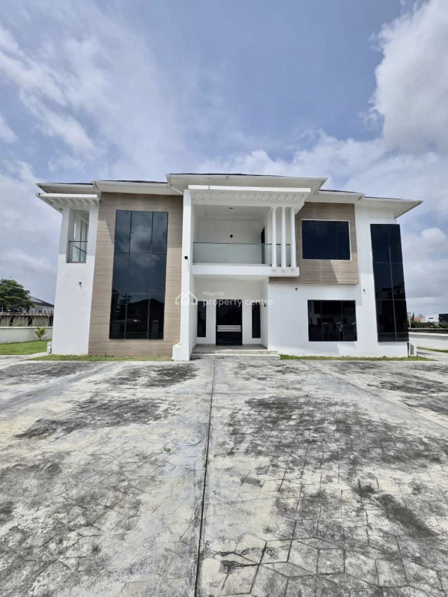 Contemporary Spacious 5 Bedroom Duplex with Cinema and Pool, Royal Garden Estate, Ajah, Lagos, Detached Duplex for Sale