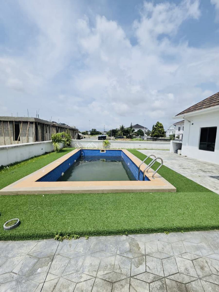 Contemporary Spacious 5 Bedroom Duplex with Cinema and Pool, Royal Garden Estate, Ajah, Lagos, Detached Duplex for Sale