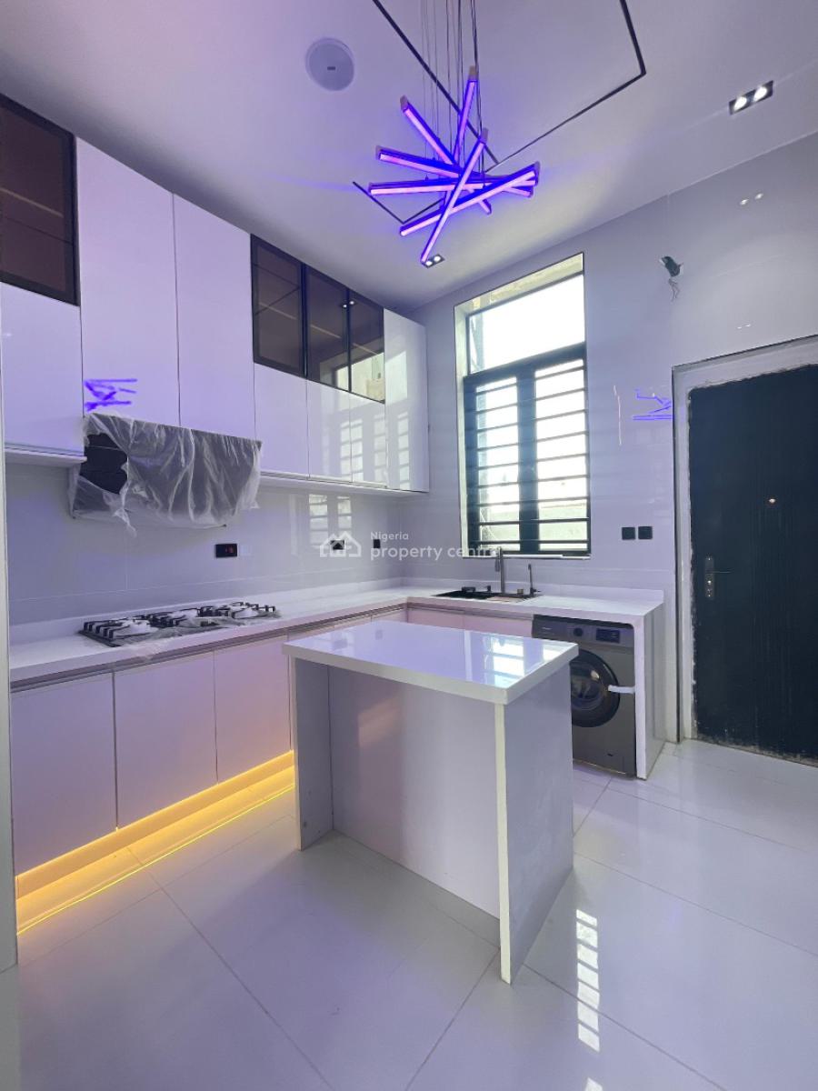 Contemporary 4 Bedroom Semi-detached Duplex with Bq, Ajah, Lagos, Semi-detached Duplex for Sale