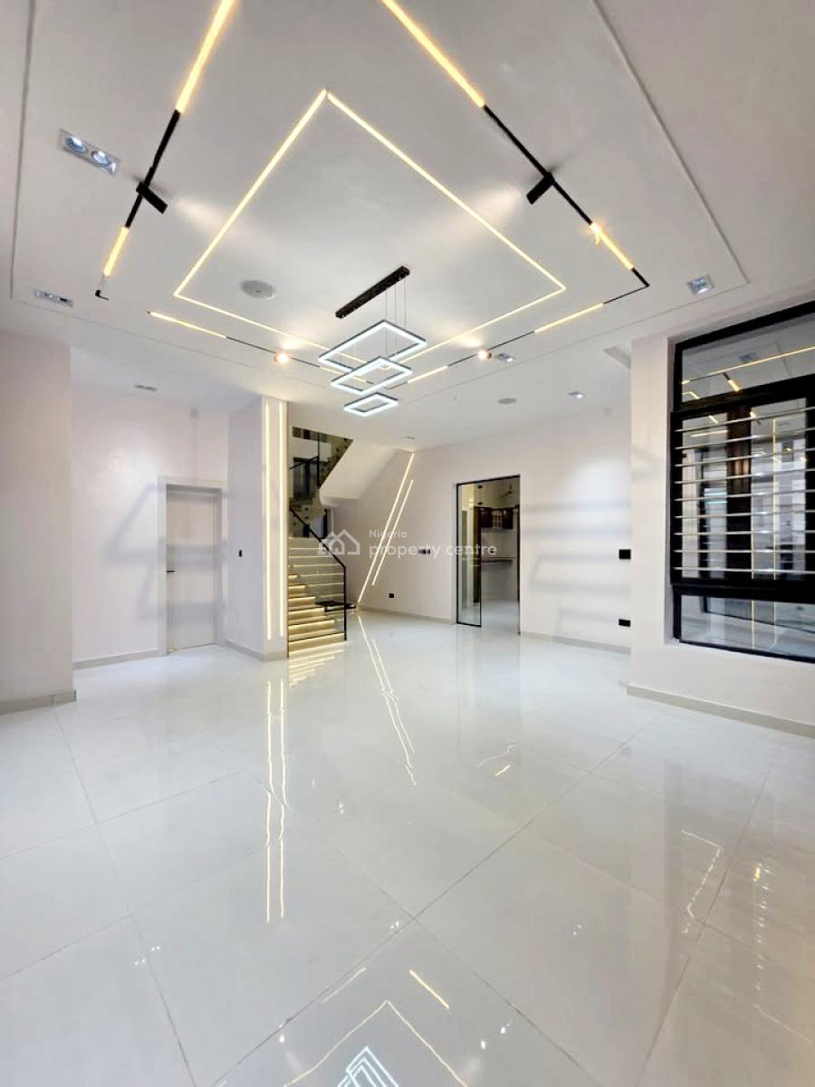 5bed Fully Detached Smart Home Duplex, Chevron Head Office, Lekki, Lagos, Detached Duplex for Sale