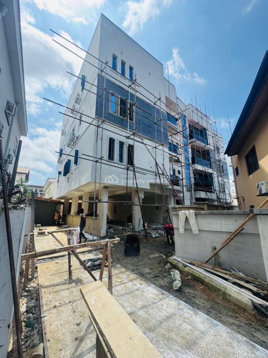 Luxury 3-bedroom Apartment + Bq & Elevator, Maryland, Lagos, Block of Flats for Sale