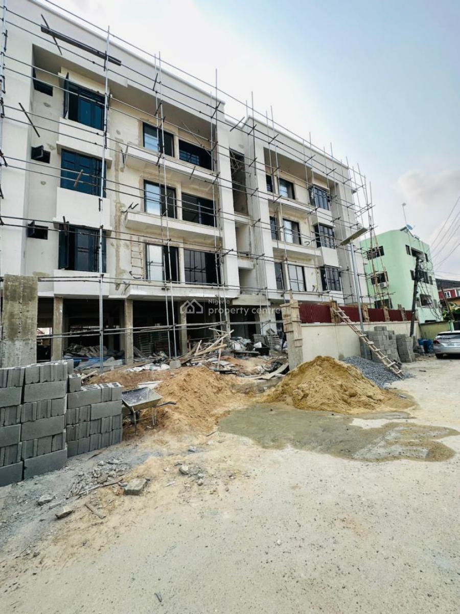 Newly Built 3-bedroom Smart Apartment + Bq, Allen, Ikeja, Lagos, Block of Flats for Sale