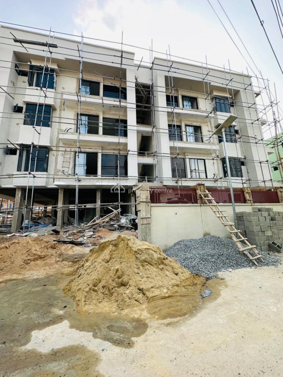 Newly Built 3-bedroom Smart Apartment + Bq, Allen, Ikeja, Lagos, Block of Flats for Sale