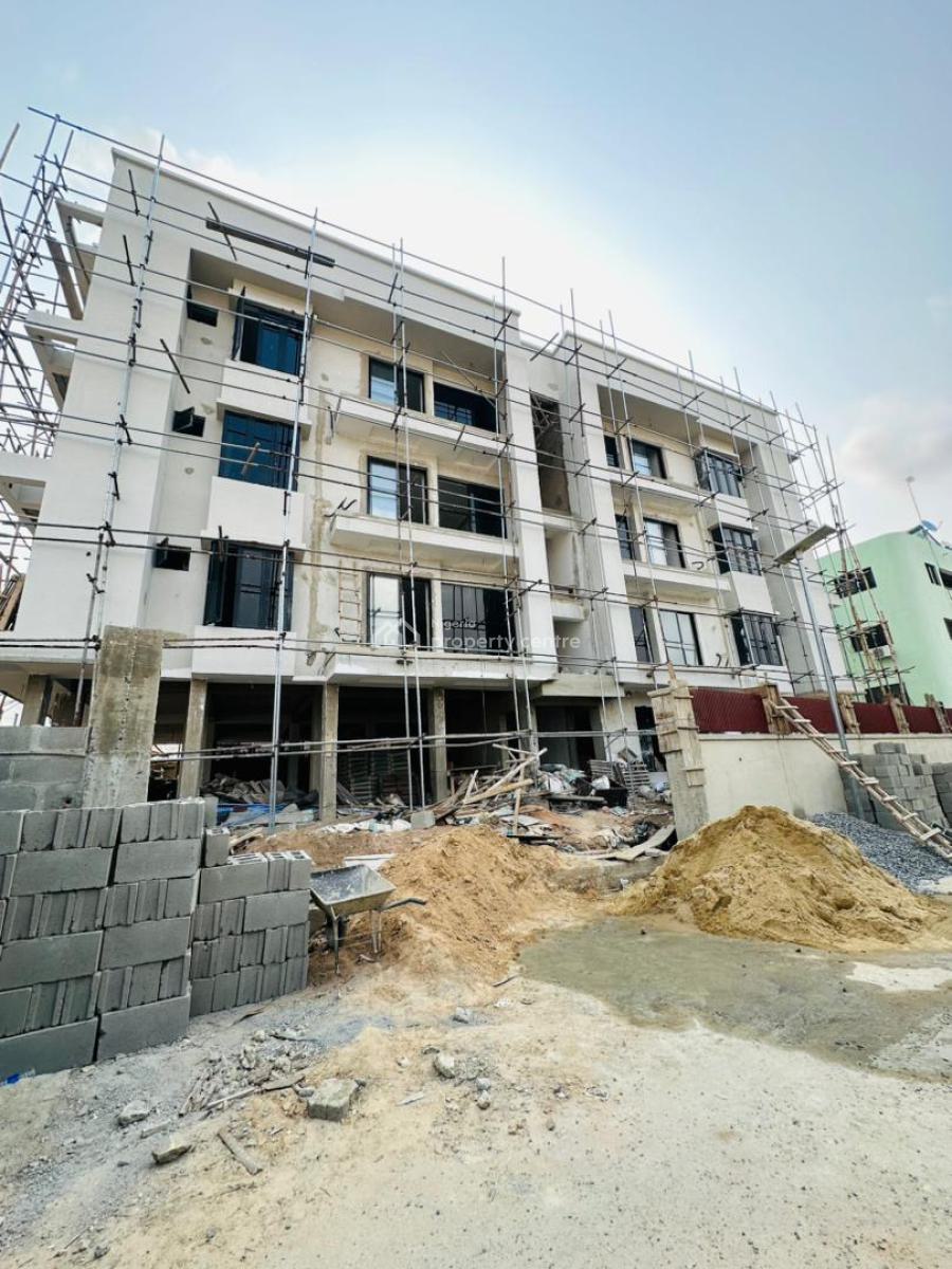 Newly Built 3-bedroom Smart Apartment + Bq, Allen, Ikeja, Lagos, Block of Flats for Sale