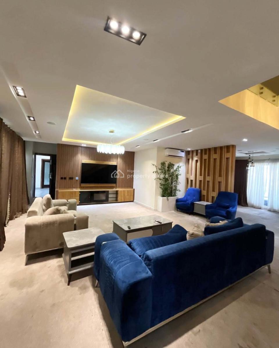 4 Bedroom Fully Furnished Penthouse Maisonette with Bq, Right Hand, Lekki Phase 1, Lekki, Lagos, Flat / Apartment for Rent