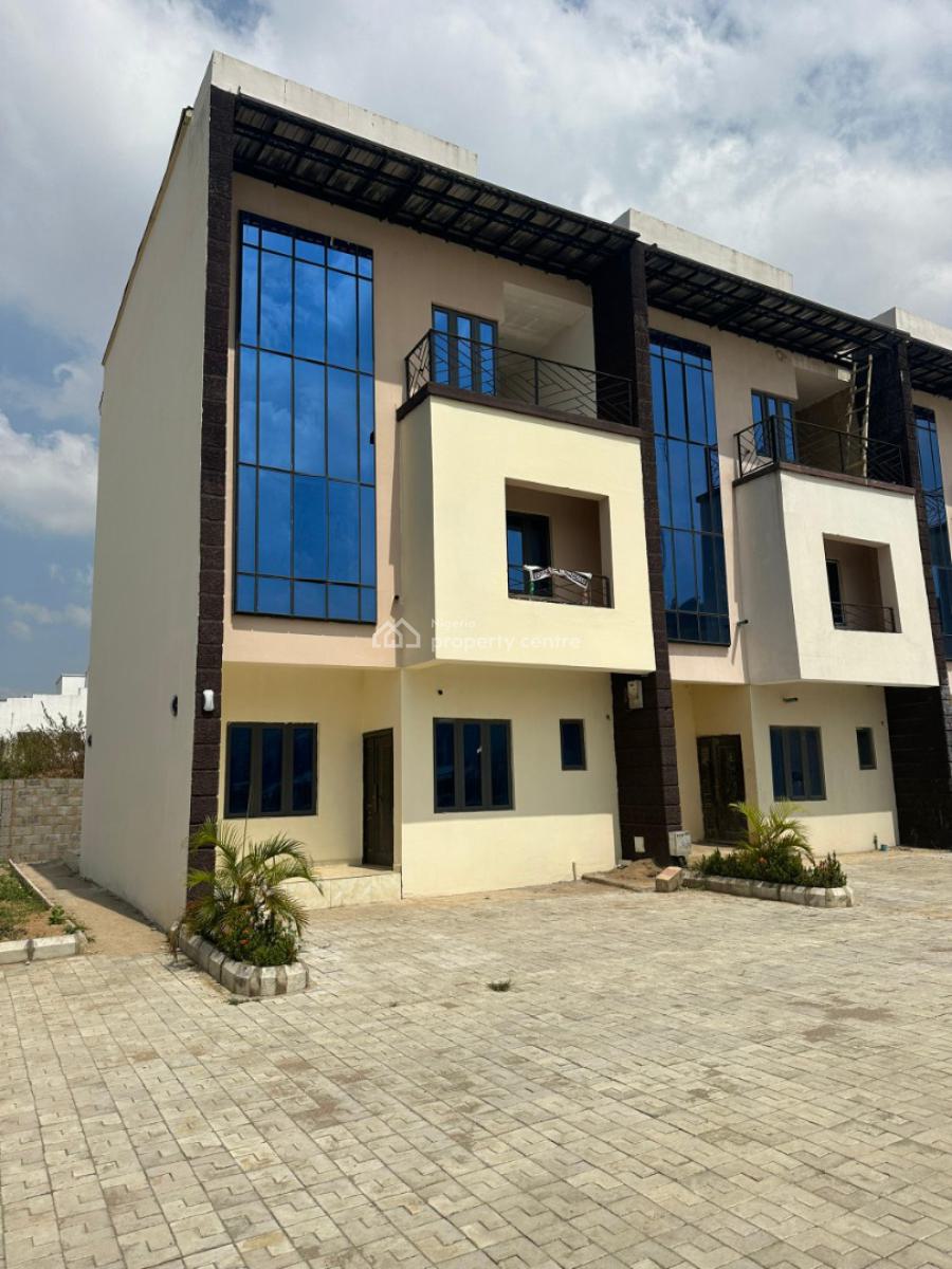 Newly Built 4 Bedroom Terrace Duplex with Bq, Katampe, Abuja, Terraced Duplex for Rent