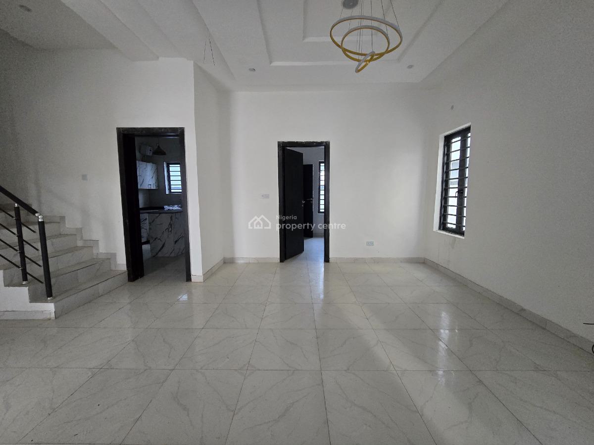 Brand New & Luxurious 4 Bedrooms Terraced Duplex, Alpha Beach Area, Chevron, Lekki, Lagos, Terraced Duplex for Sale