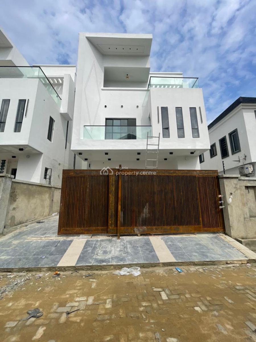 Luxury 5 Bedroom Detached Duplex with Open Terrace, Cinema, Kitchenett, Ikota, Lekki, Lagos, Detached Duplex for Sale