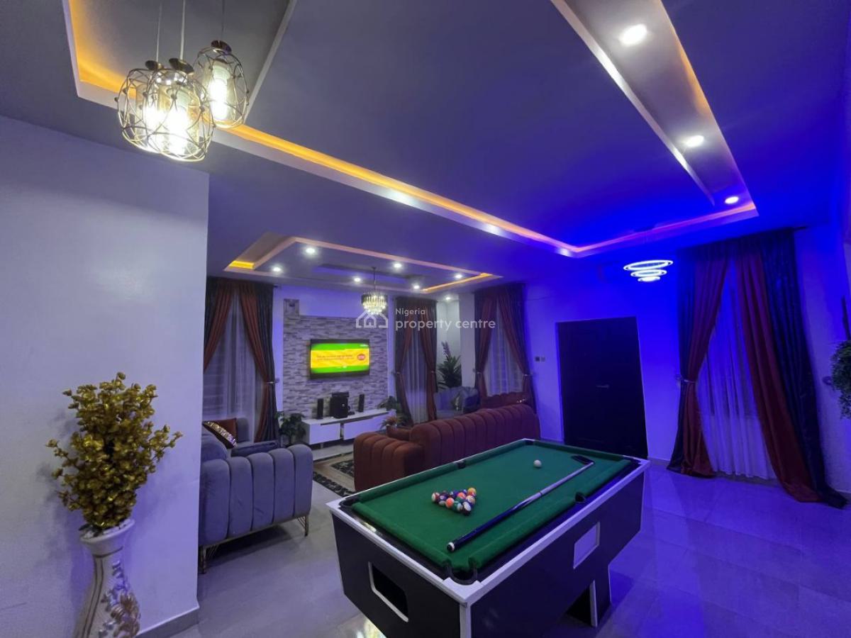 Fully Furnished 3 Bedroom Bungalow, Abijo, Lekki, Lagos, Detached Bungalow for Rent