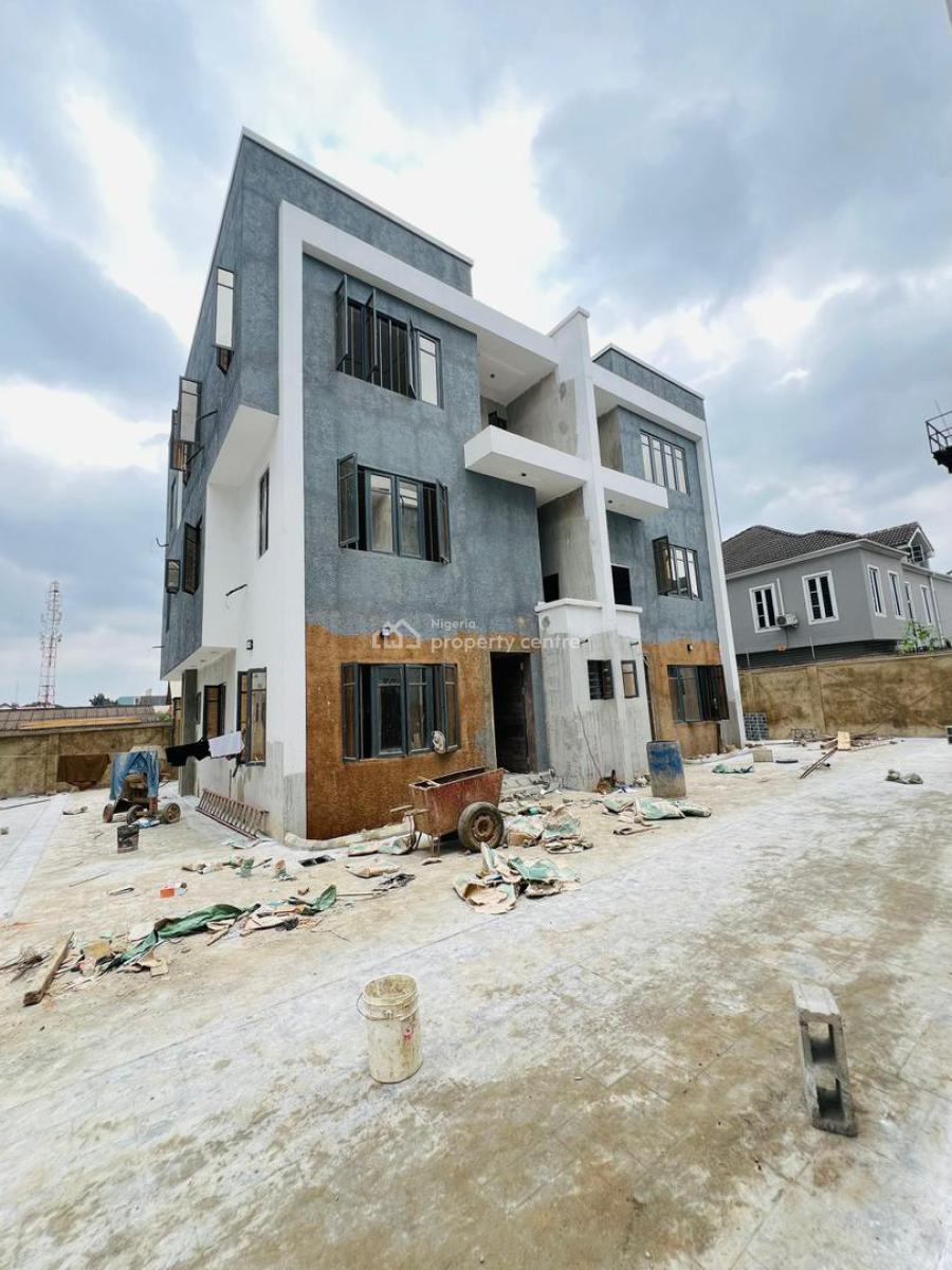 Newly Built 4 Bedroom Semi-detached Duplex Plus a Bq, Exquisitely Built Home with Bq in a Call to Access Estate, Maryland, Lagos, Semi-detached Duplex for Sale