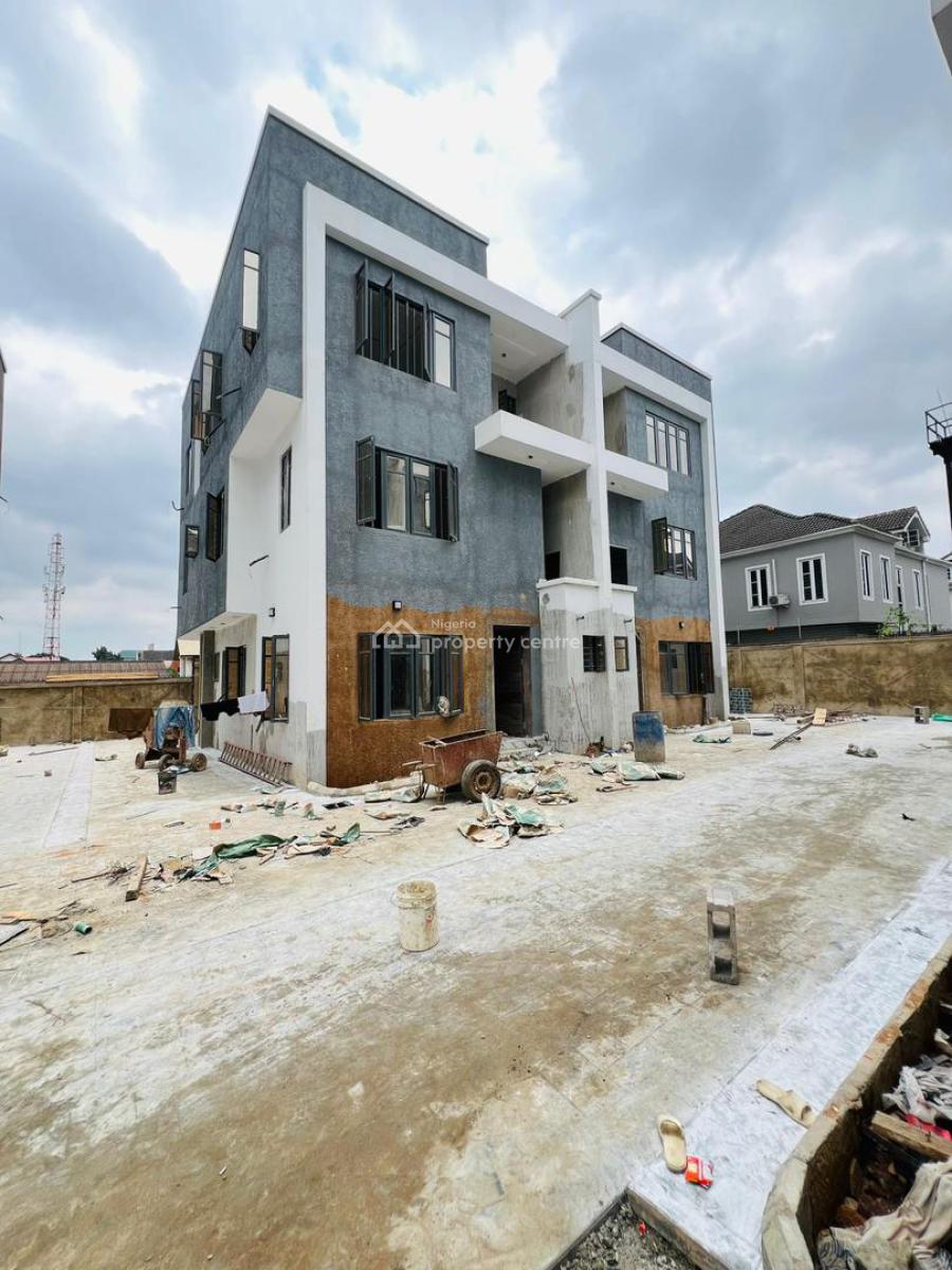 Newly Built 4 Bedroom Semi-detached Duplex Plus a Bq, Exquisitely Built Home with Bq in a Call to Access Estate, Maryland, Lagos, Semi-detached Duplex for Sale
