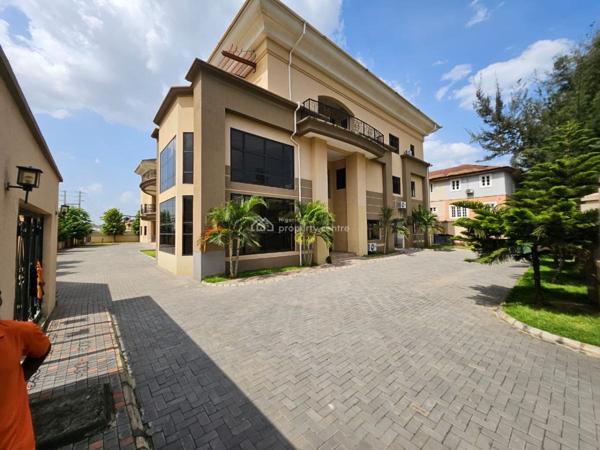 5bedroom Detached Duplex with 4units of 3bedroom Flats and 6bq, By Mississippi, Maitama District, Abuja, Detached Duplex for Sale