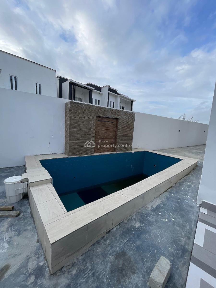 Exquisite  4 Bedroom Fully Detached with Bq and Pool, Ajah, Lagos, Detached Duplex for Sale