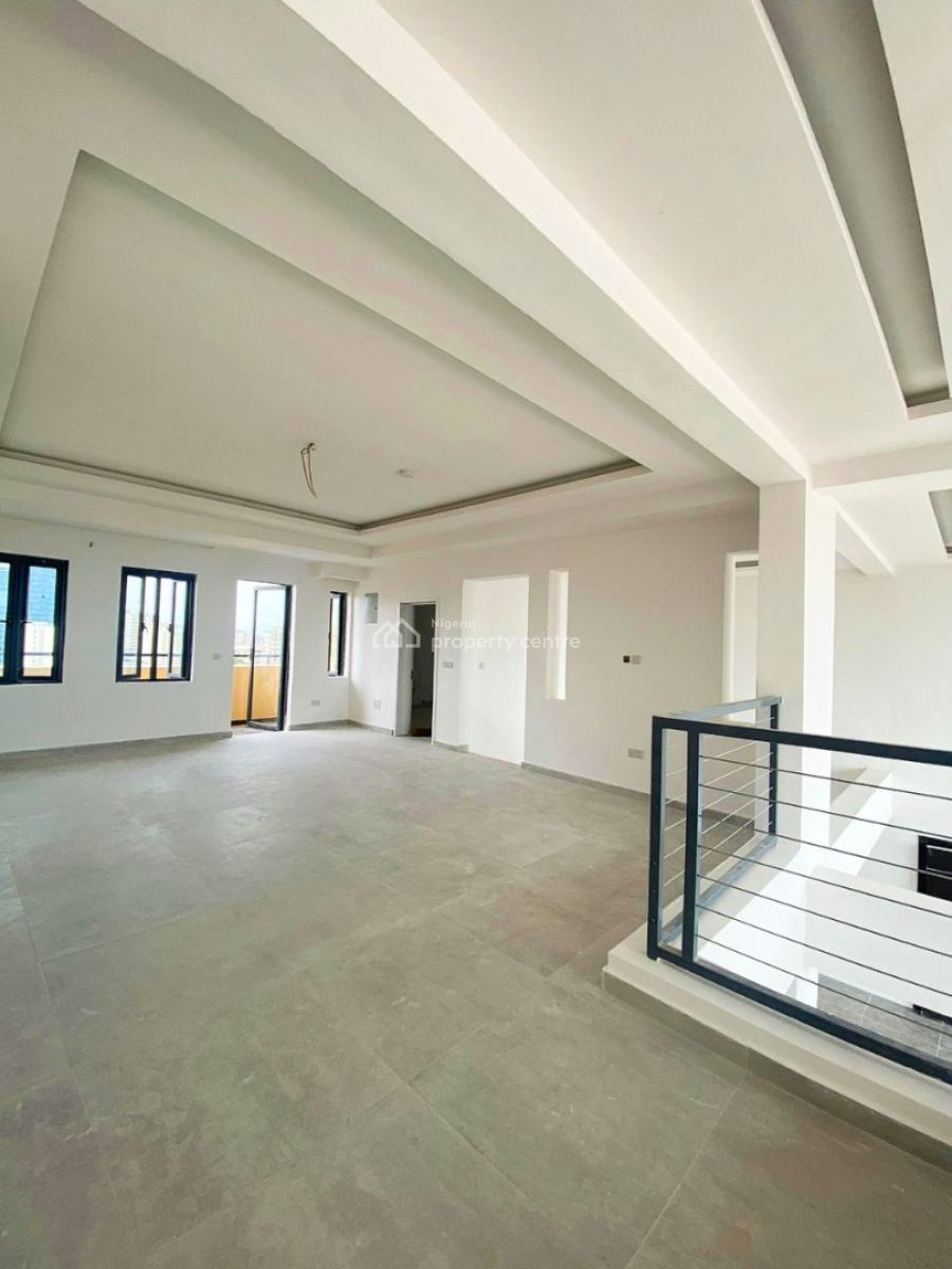 Spacious 4-bedroom Maisonette Penthouse with B/q, Tiamiyu Savage Street, Victoria Island (vi), Lagos, Terraced Duplex for Sale