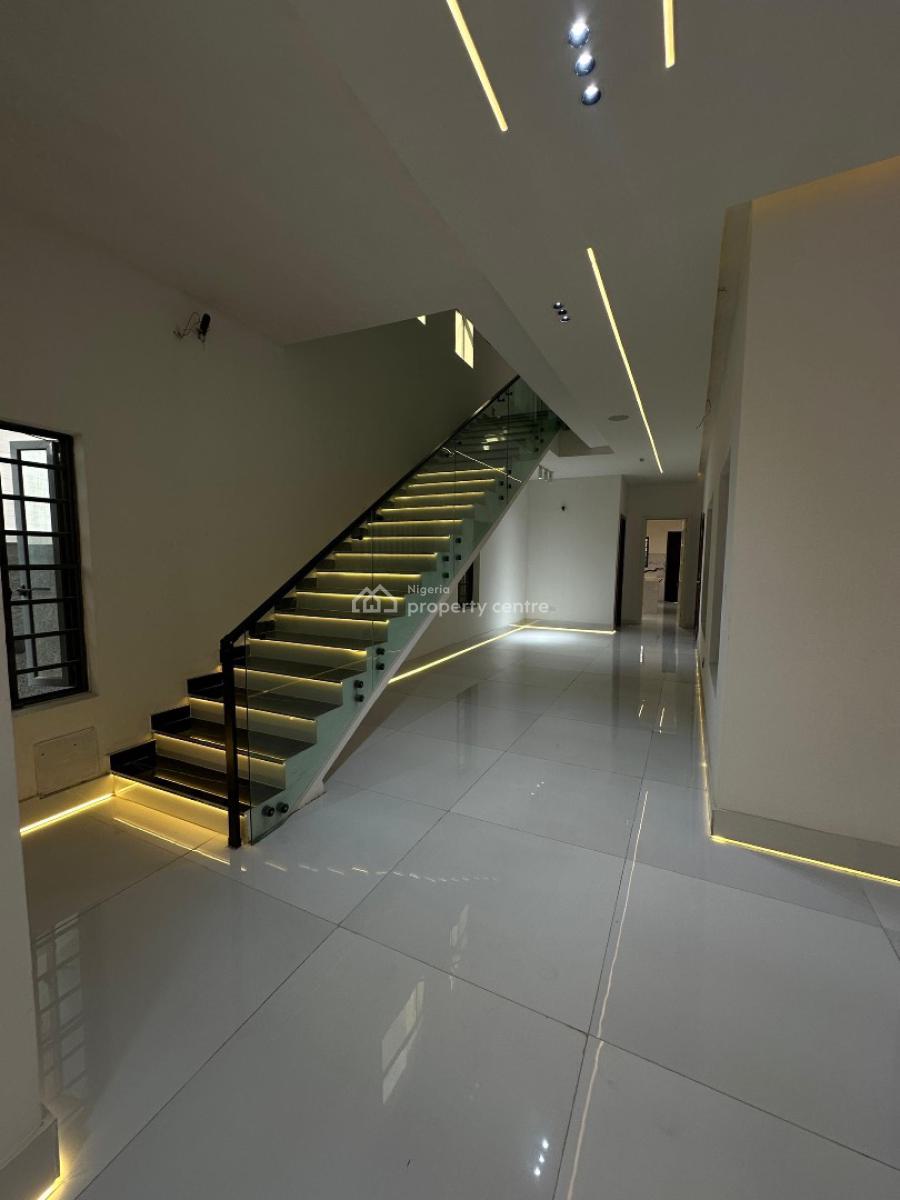 Contemporary 5 Bedroom Detached with Bq, Pool & Solar Inverter, Ajah, Lagos, Detached Duplex for Sale