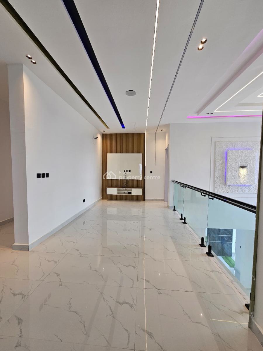 Contemporary 5-bedroom Fully Detached Duplex with Bq & Pool, Ajah, Lagos, Detached Duplex for Sale